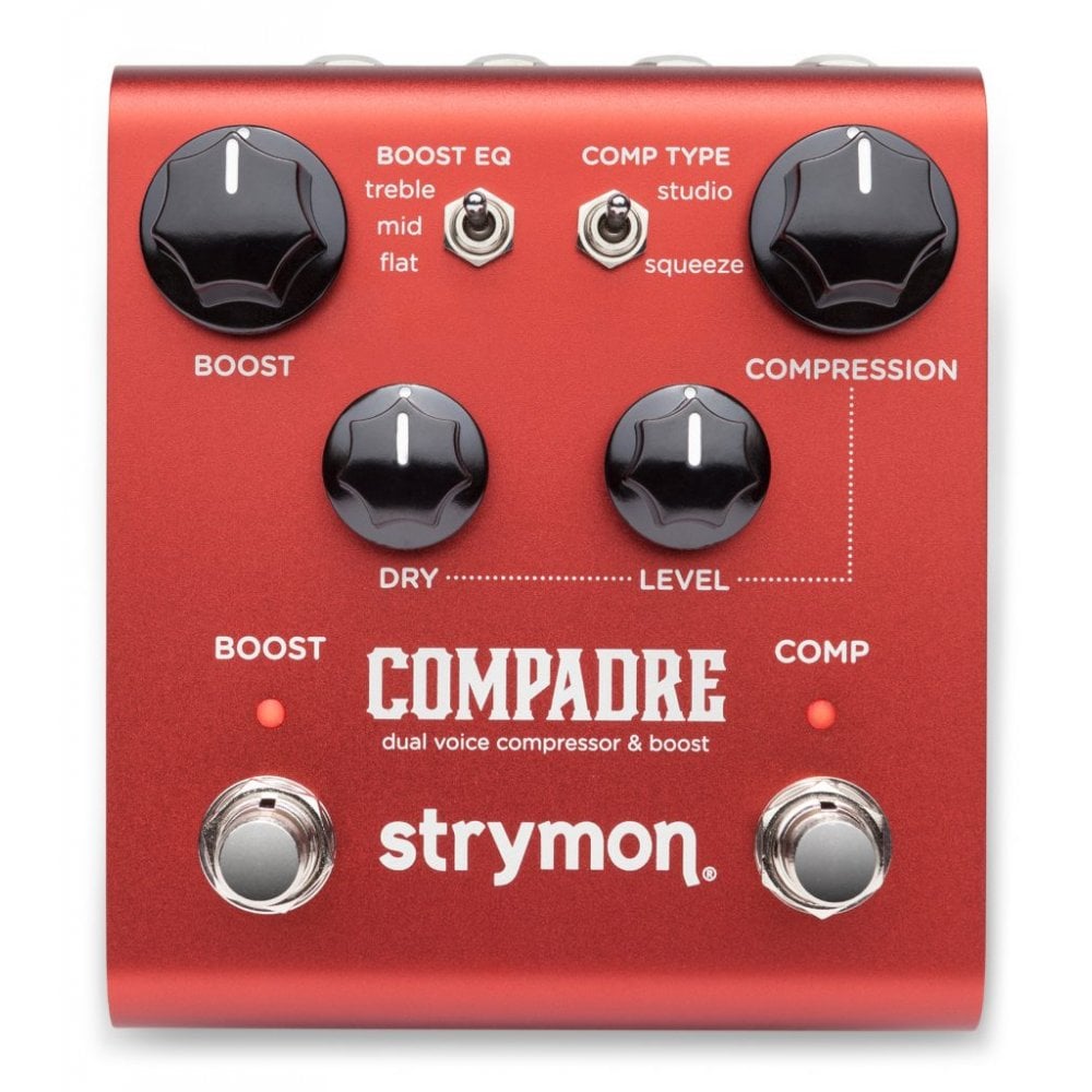 Compadre Dual Voice Compressor & Boost Effects Pedal