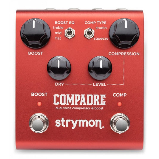 Compadre Dual Voice Compressor & Boost Effects Pedal