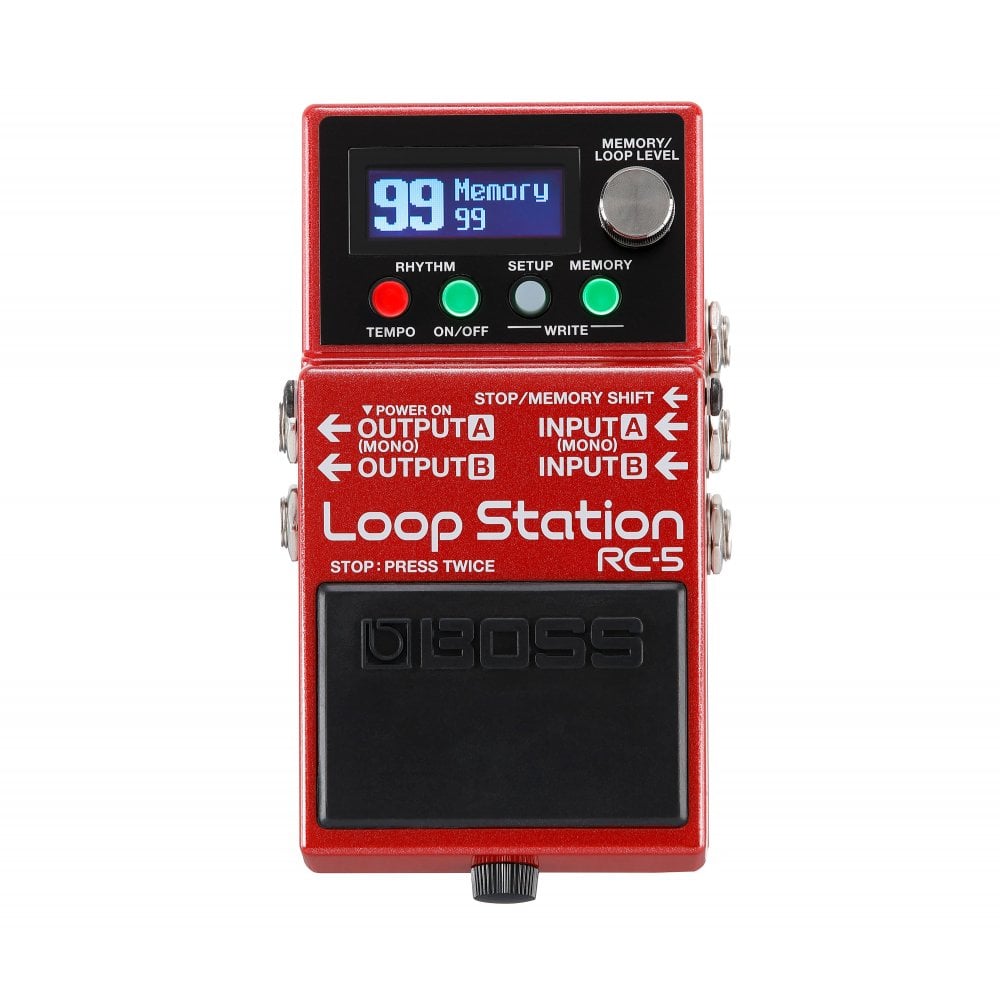 Boss RC-5 Loop Station Stereo Looper Pedal