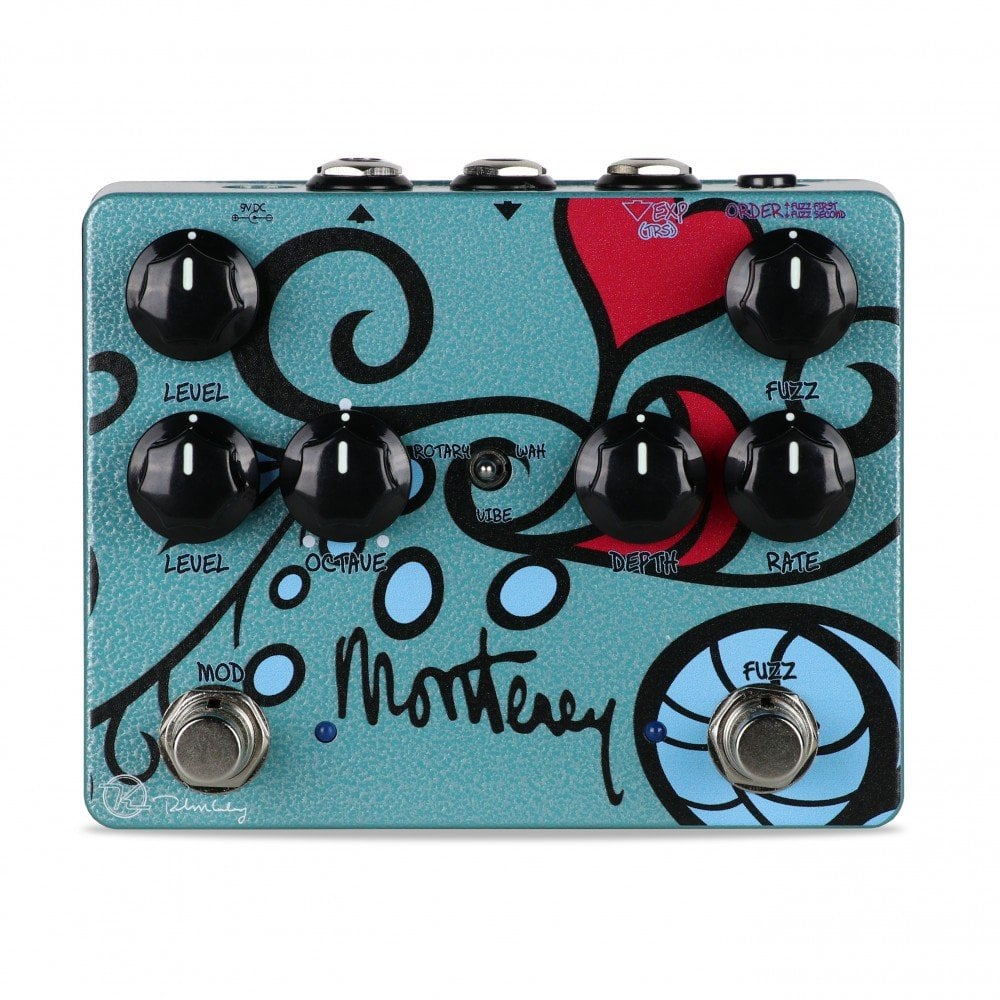 Monterey Fuzz / Vibe / Rotary / Wah / Octaver Workstation Pedal