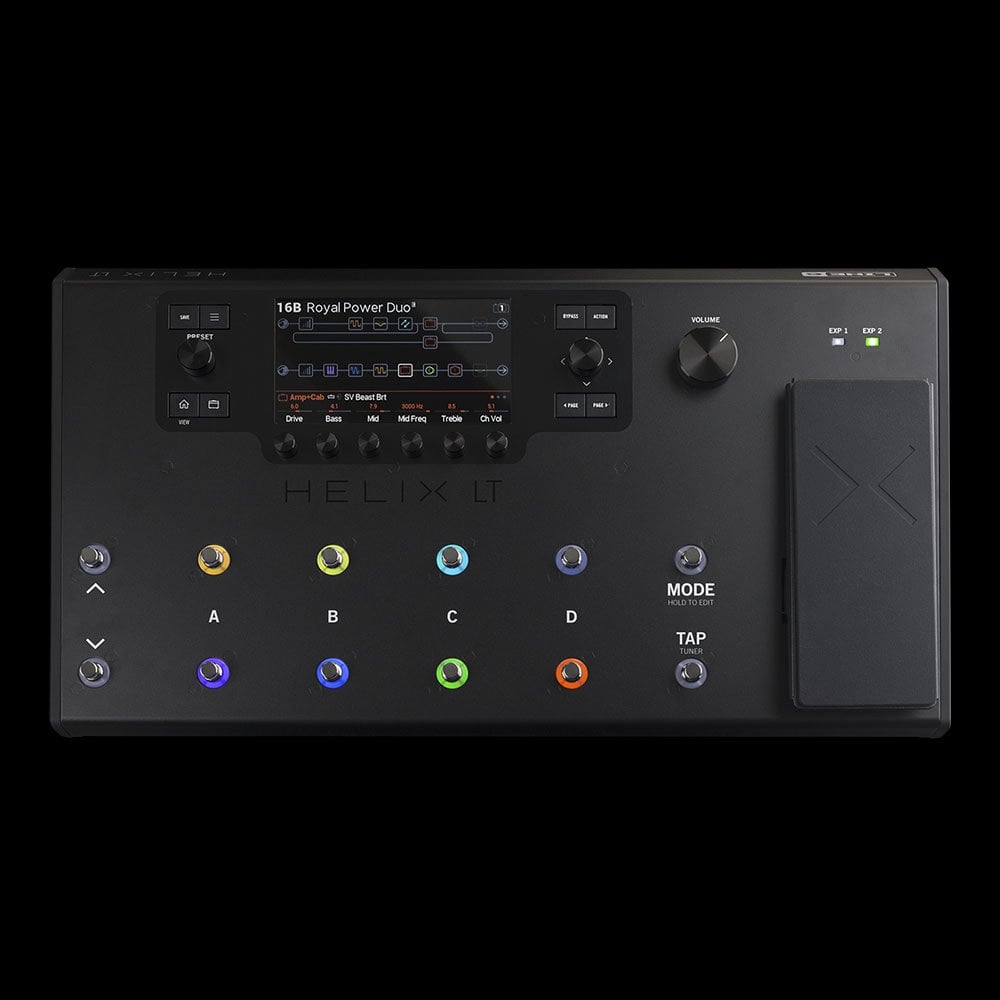 Line 6 Helix LT Electric Guitar Multi-Effects Processor