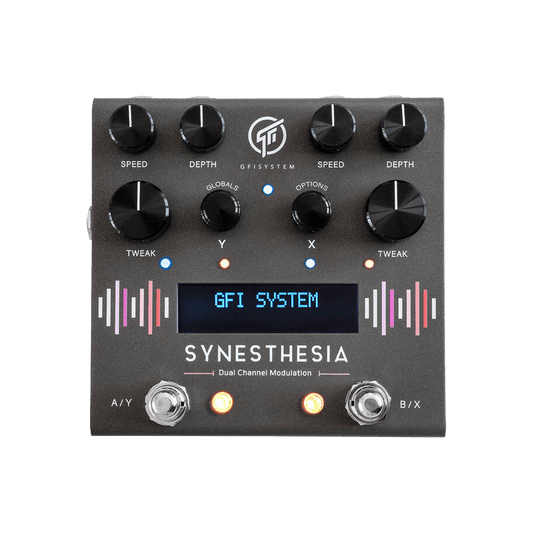Synesthesia Dual Engine Modulator Effects Pedal