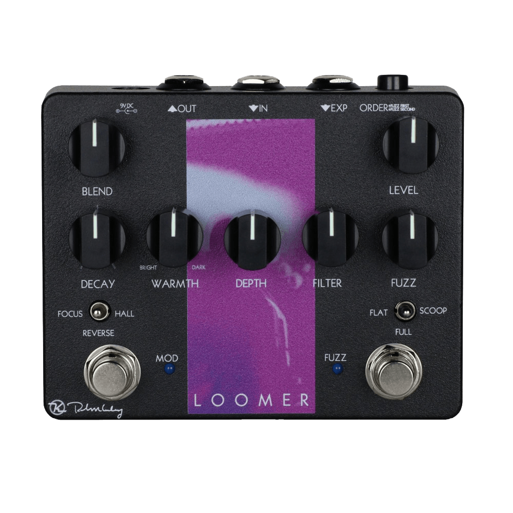 Loomer 'Wall of Fuzz' Reverb + Fuzz Effects Pedal