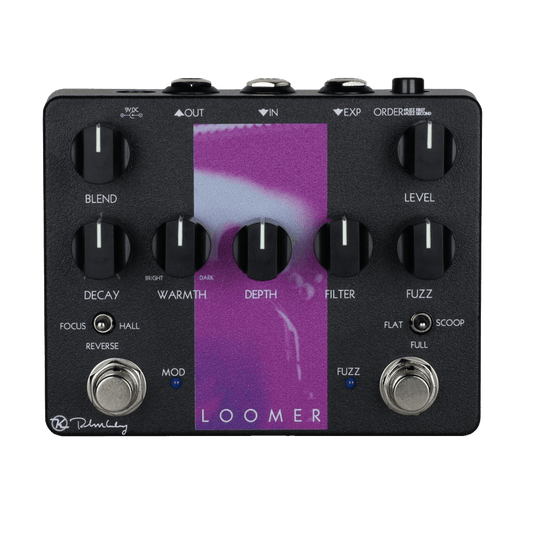 Loomer 'Wall of Fuzz' Reverb + Fuzz Effects Pedal