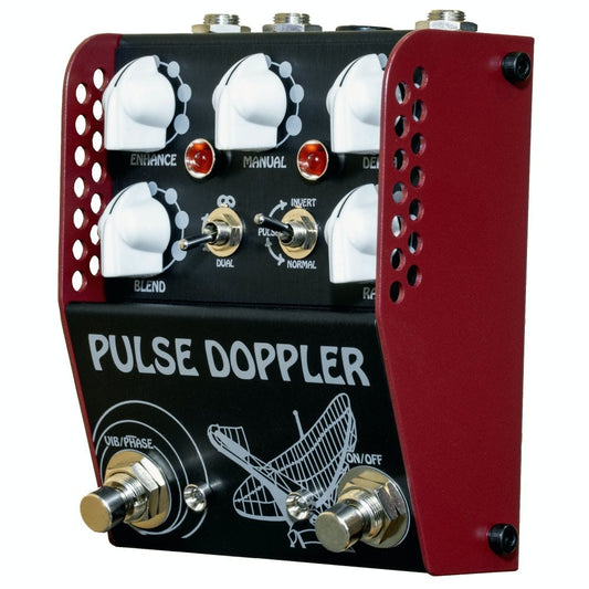 Pulse Doppler Analog Phaser, Vibrato & Tremolo Effects Pedal