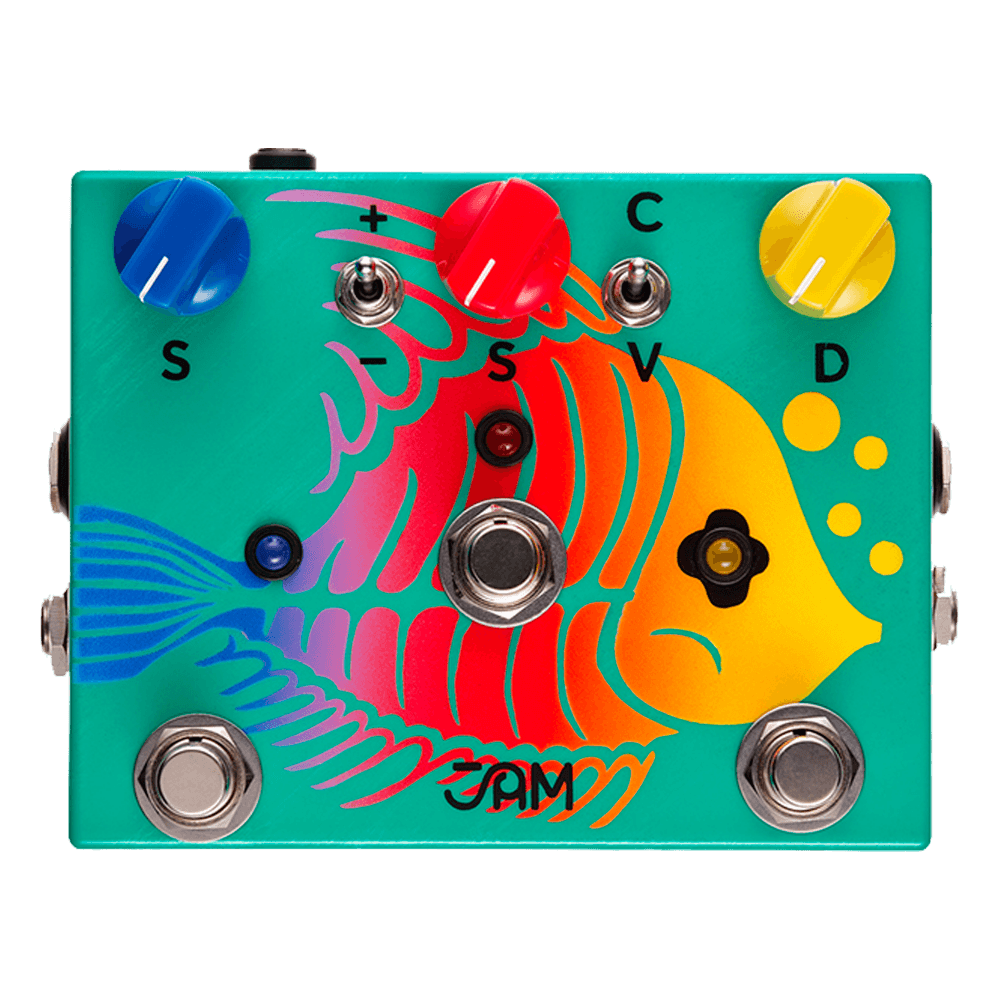 JAM Pedals Ripply Fall Analog Chorus, Vibrato & Phaser Effects Pedal