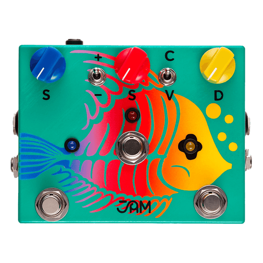 JAM Pedals Ripply Fall Analog Chorus, Vibrato & Phaser Effects Pedal