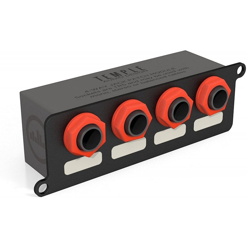 Temple Audio 4-Way Jack Patch Module (new 4JPM)