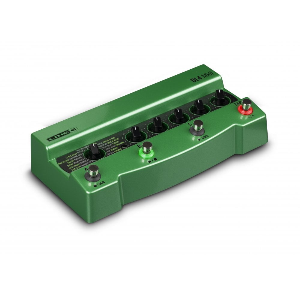 Line 6 DL4 MkII Little Green Time Machine Delay Modeller