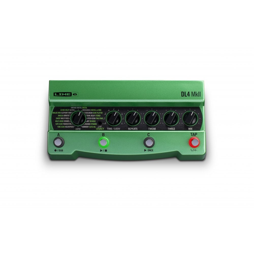 Line 6 DL4 MkII Little Green Time Machine Delay Modeller