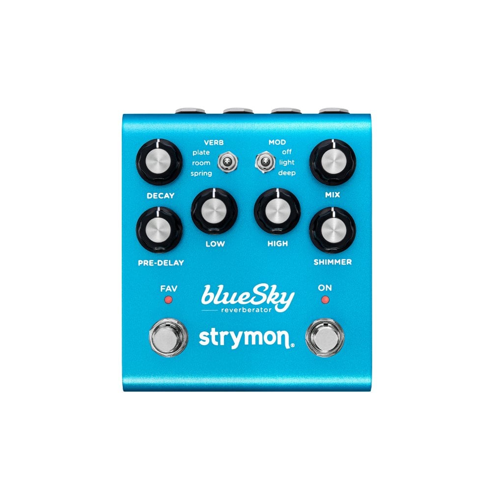 Blue Sky V2 Reverberator Reverb Effects Pedal