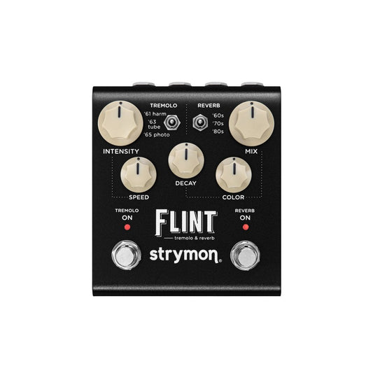 Flint V2 Tremolo & Reverb Effects Pedal
