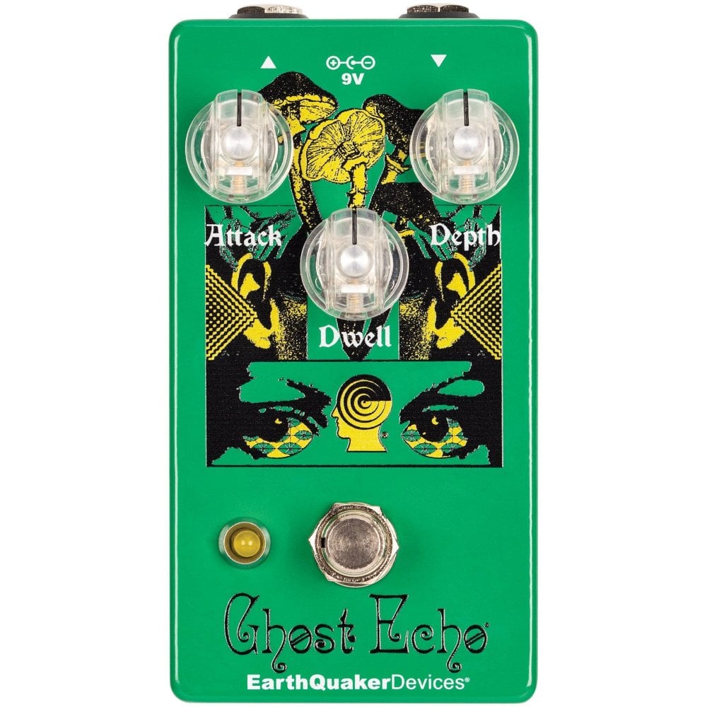 Earthquaker Devices Limited Edition 'Brain Dead' Ghost Echo Reverb Pedal