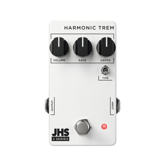 3 Series Harmonic Tremolo Effects Pedal