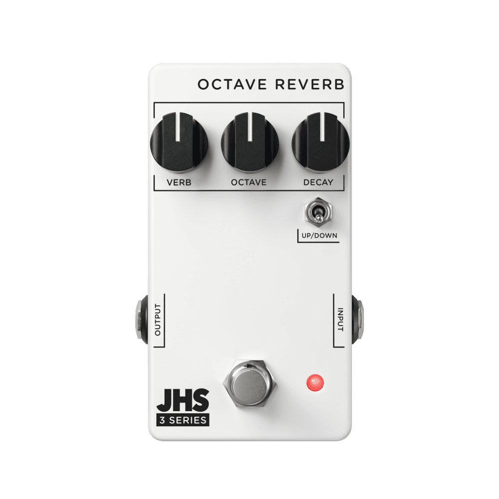 3 Series Octave Reverb Effects Pedal