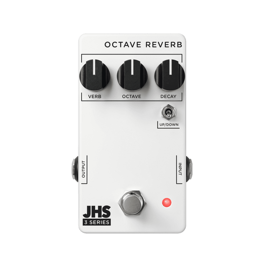 3 Series Octave Reverb Effects Pedal