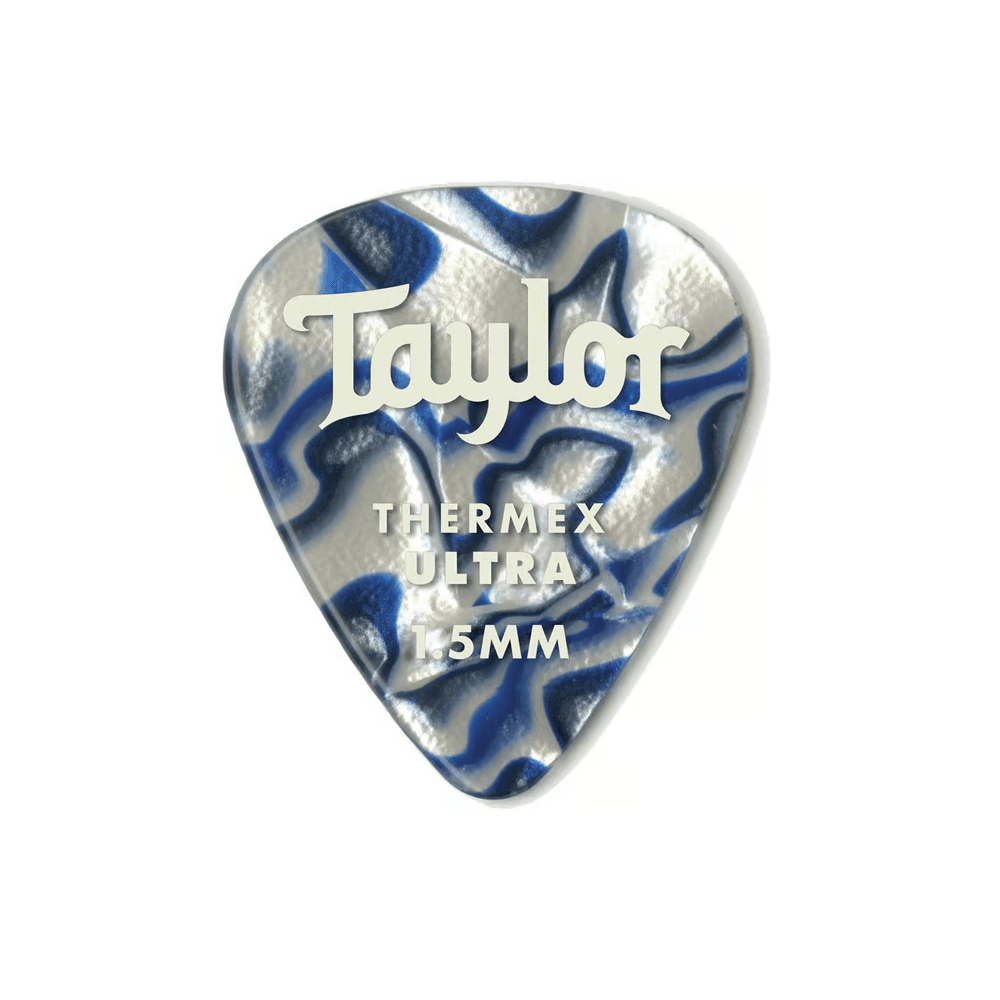Taylor Premium 351 Thermex Ultra Picks 1.50mm, Blue Swirl 6-Pack