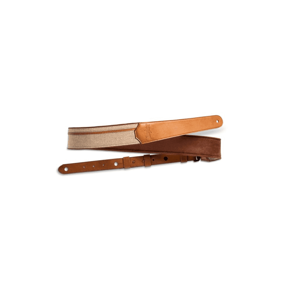 Taylor 2.5" Vegan Leather Guitar Strap, Tan