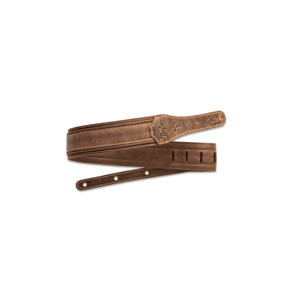 Taylor Wings Distressed Leather Guitar Strap
