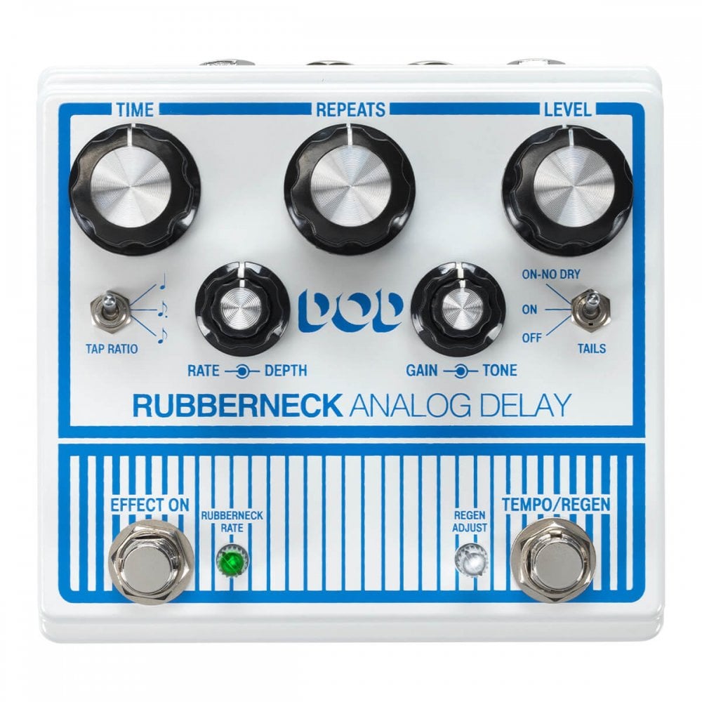 Rubberneck Analog Delay Effects Pedal
