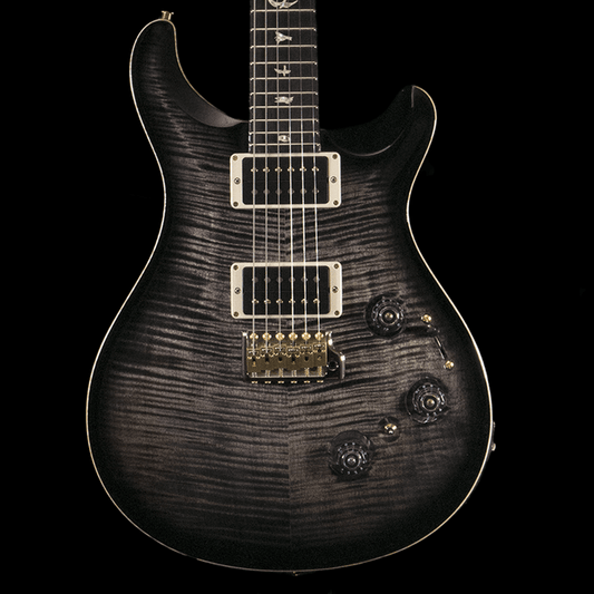 Custom 24 Piezo in Charcoal Burst 10-Top