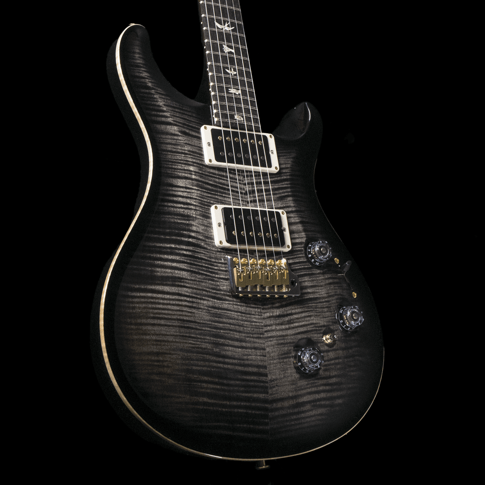 Custom 24 Piezo in Charcoal Burst 10-Top