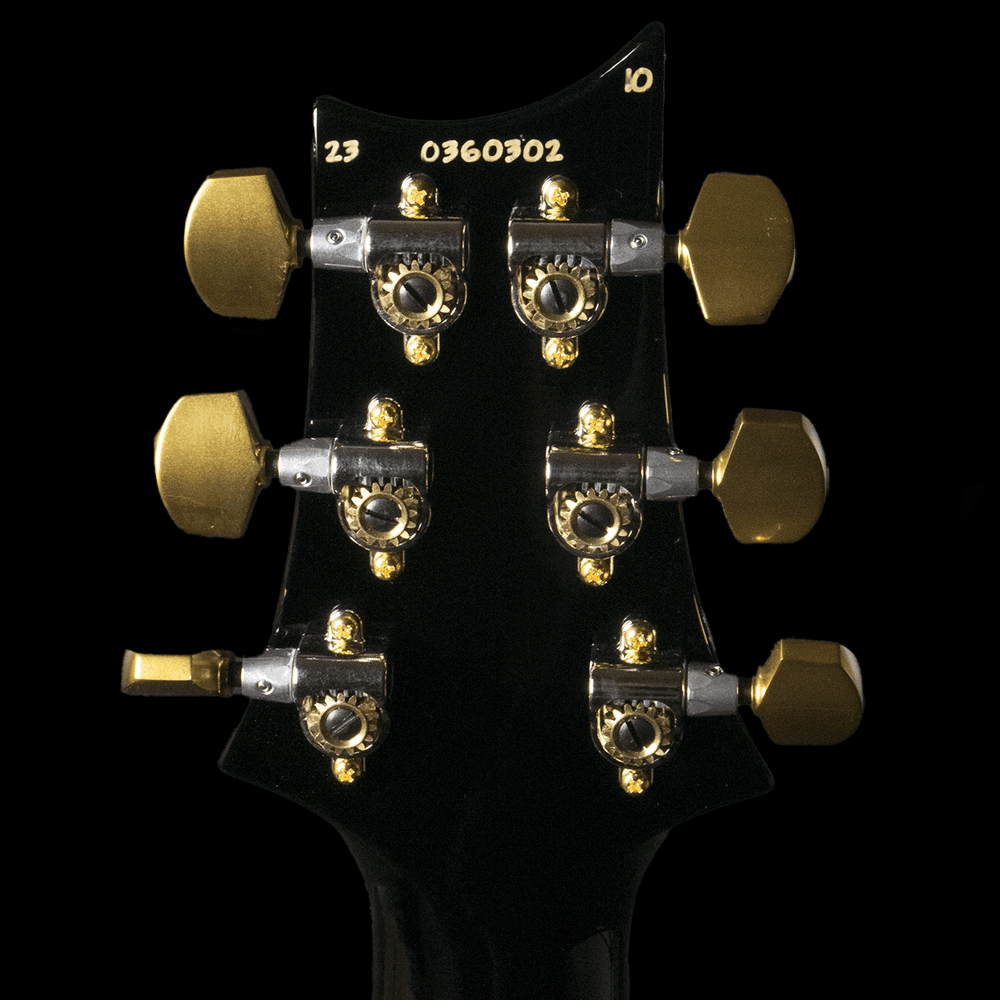 Custom 24 Piezo in Charcoal Burst 10-Top