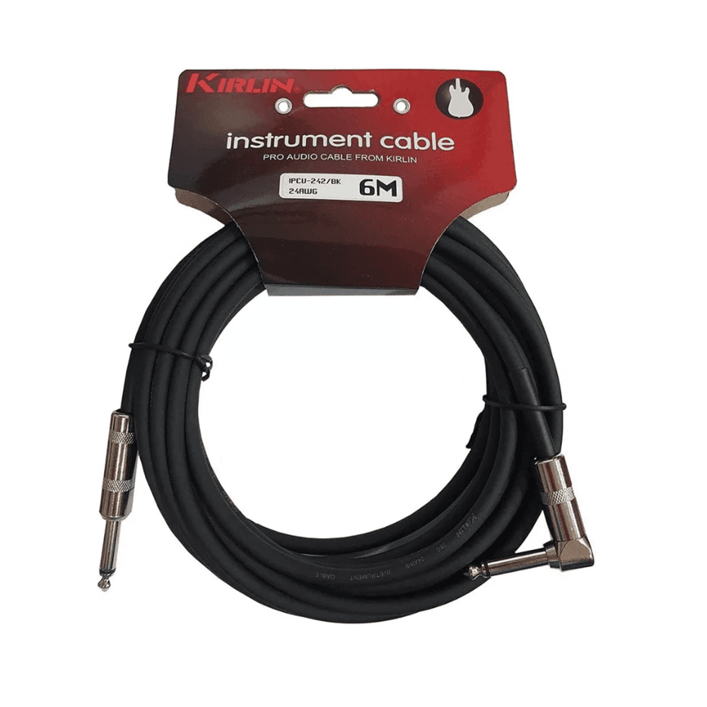 20ft Angled to Straight Instrument Cable