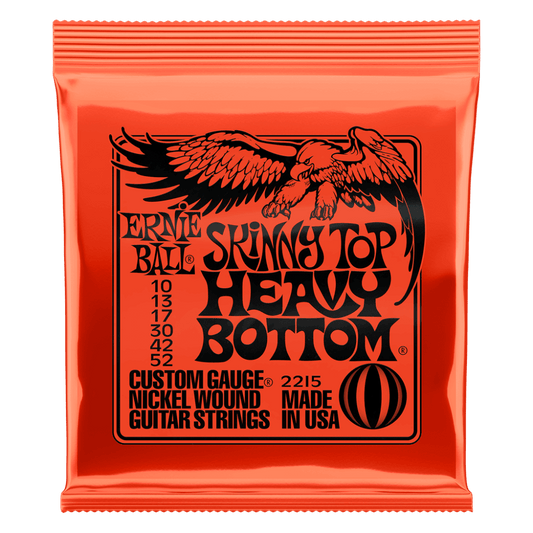 Skinny Top Heavy Bottom Nickel Wound Electric Guitar Strings (10-52 Gauge)