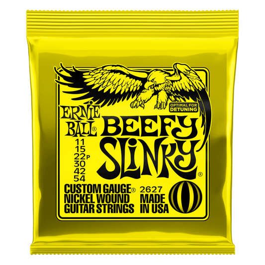 Beefy Slinky Nickel Wound Electric Guitar Strings (11-54 Gauge)