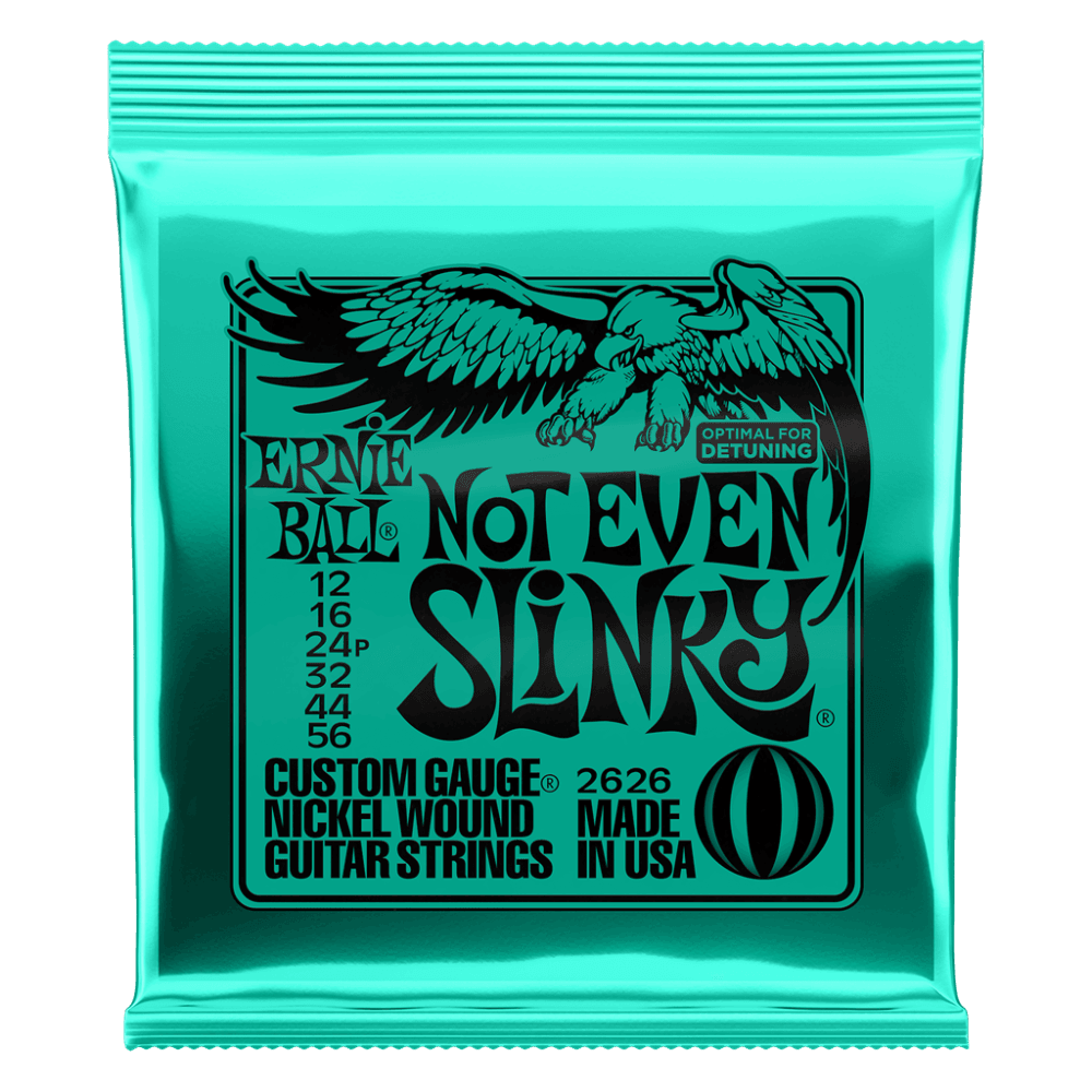 Not Even Slinky Nickel Wound Electric Guitar Strings (12-56 Gauge)