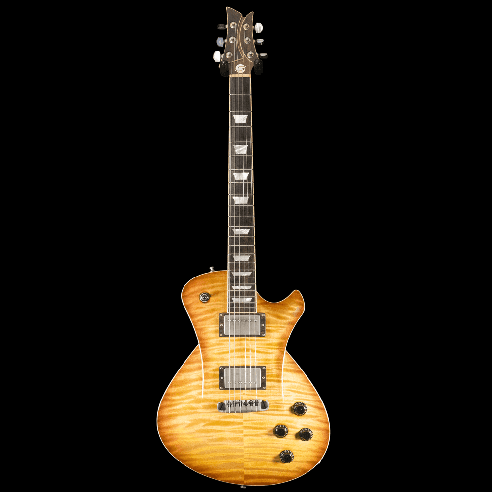 Frank Hartung Embrace 5th Anniversary 5/5 Classic Tea Burst, Pre-Owned