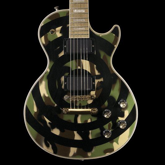 Zakk Wylde Les Paul Custom Camo Bullseye