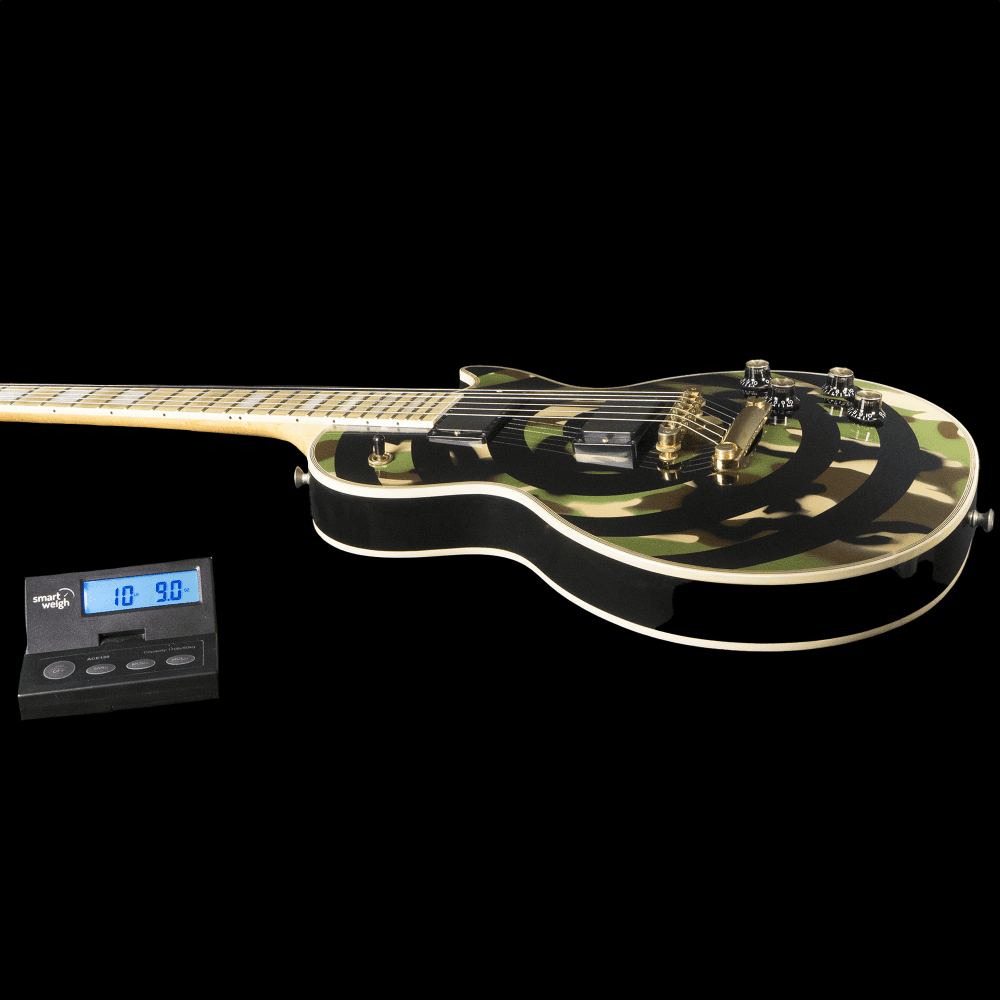 Zakk Wylde Les Paul Custom Camo Bullseye