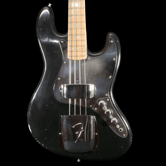 1977 / 1978 Jazz Bass MN (Black), Pre-owned