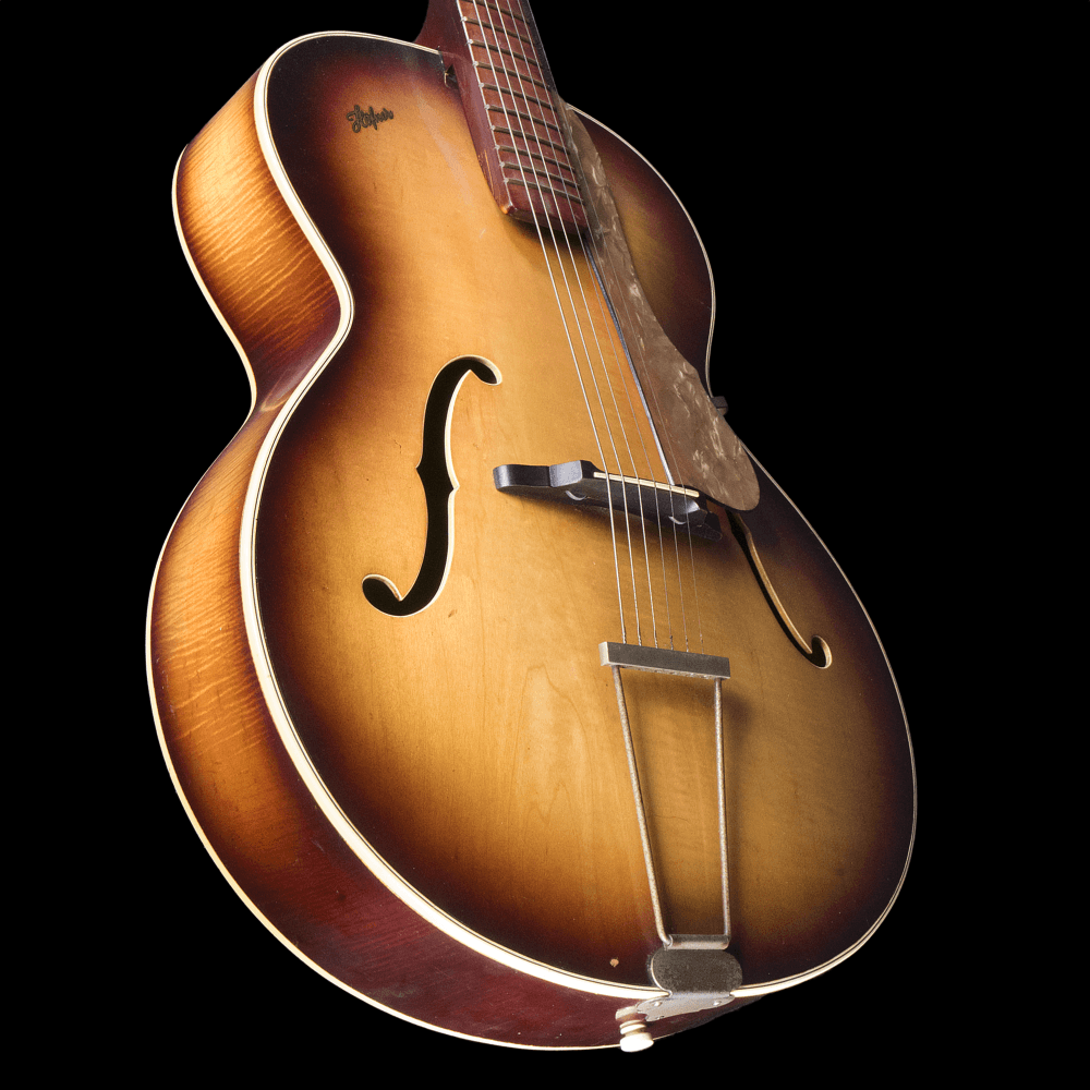 Hofner Vintage Archtop Acoustic Guitar in Blonde, Pre-Owned