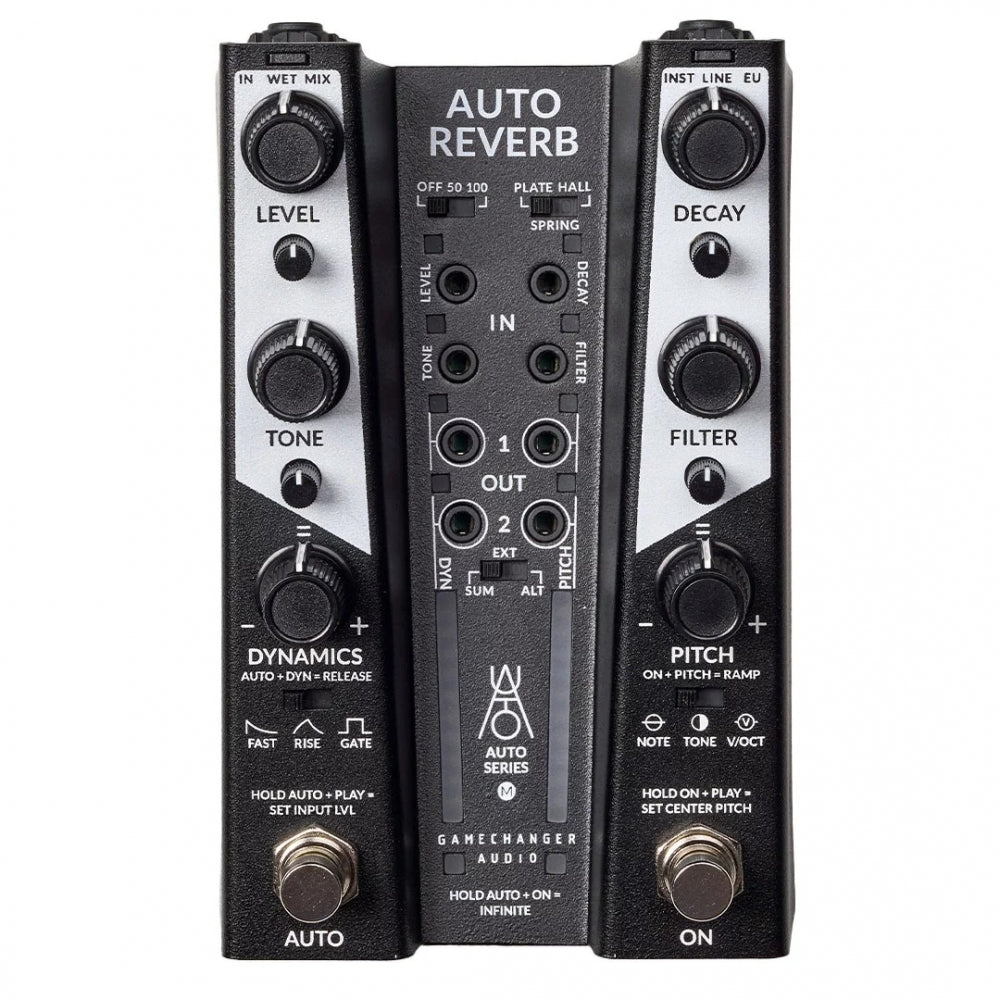 AUTO REVERB Pitch & Dynamics Responsive Pedal