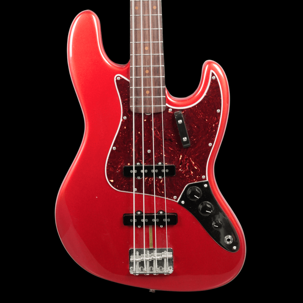 American Original 60's Jazz Bass Candy Apple Red RW (Pre-Owned)