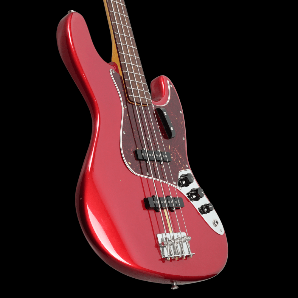 American Original 60's Jazz Bass Candy Apple Red RW (Pre-Owned)