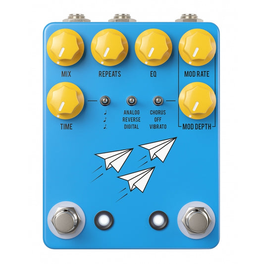 Flight Delay Effects Pedal (Blue)