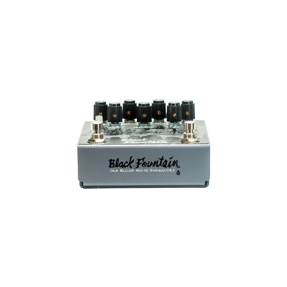 Black Fountain Stereo Delay Pedal (Slate)