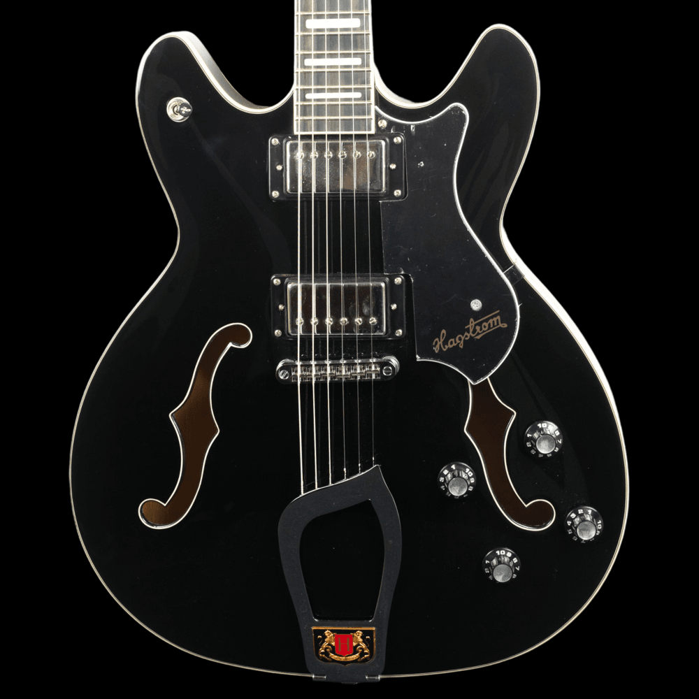 Viking Guitar In Gloss Black (Pre-Owned)
