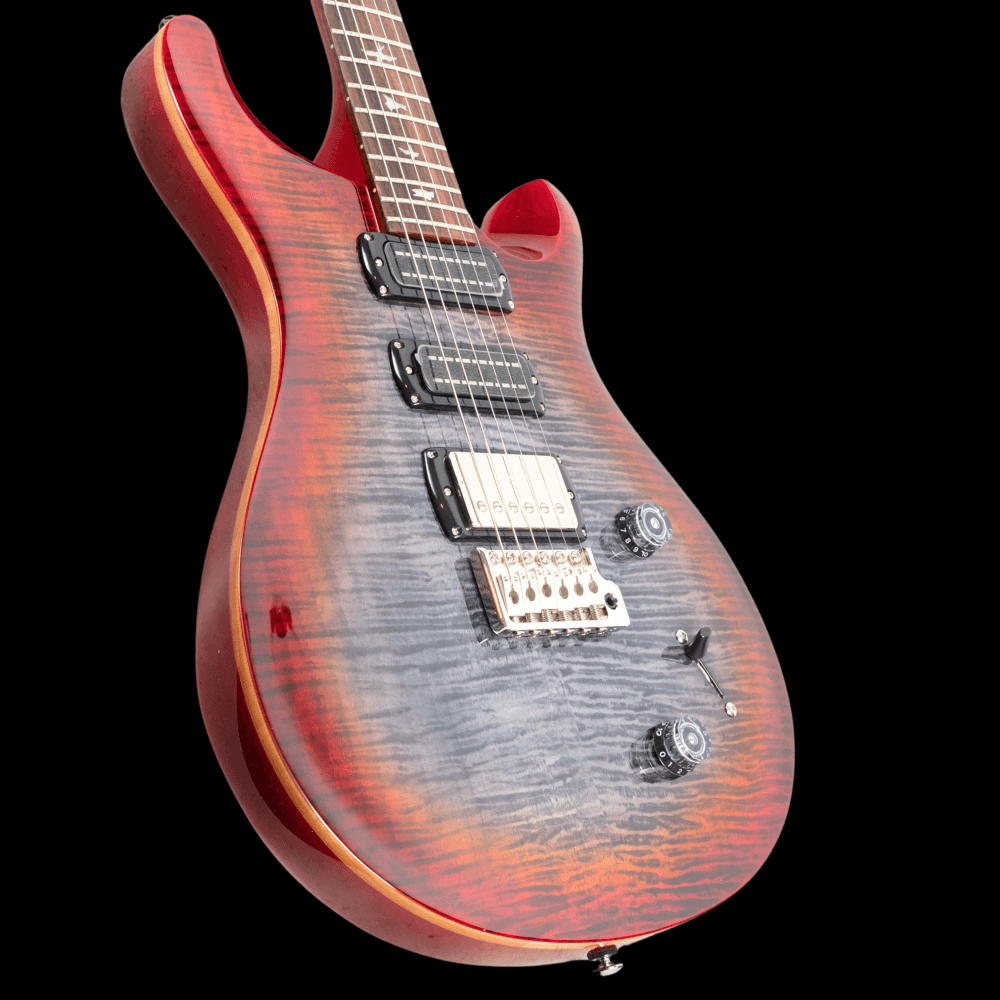 PRS SE Studio in Charcoal Cherry Burst