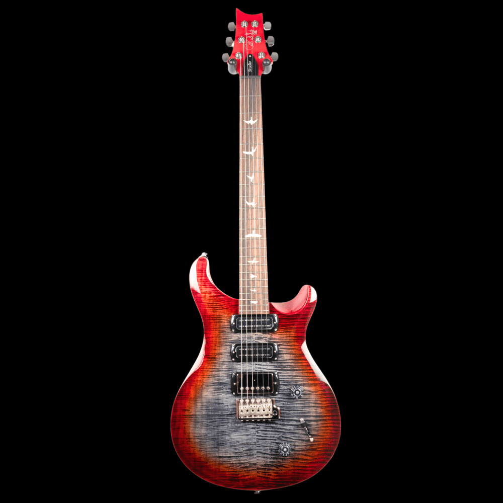 PRS SE Studio in Charcoal Cherry Burst
