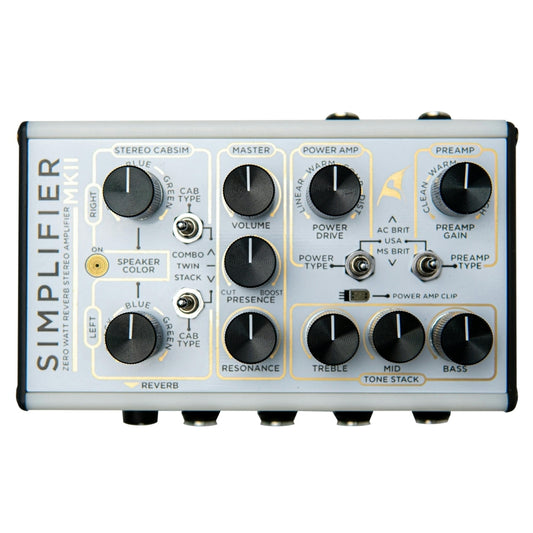 Simplifier MKII Amp & Cab Simulator Pedal