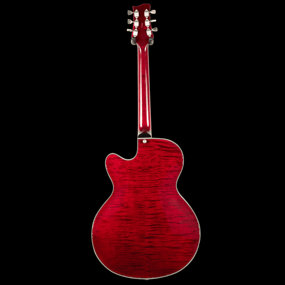 Stromberg Guitars Hanover Street Monterey in Trans Red Aged