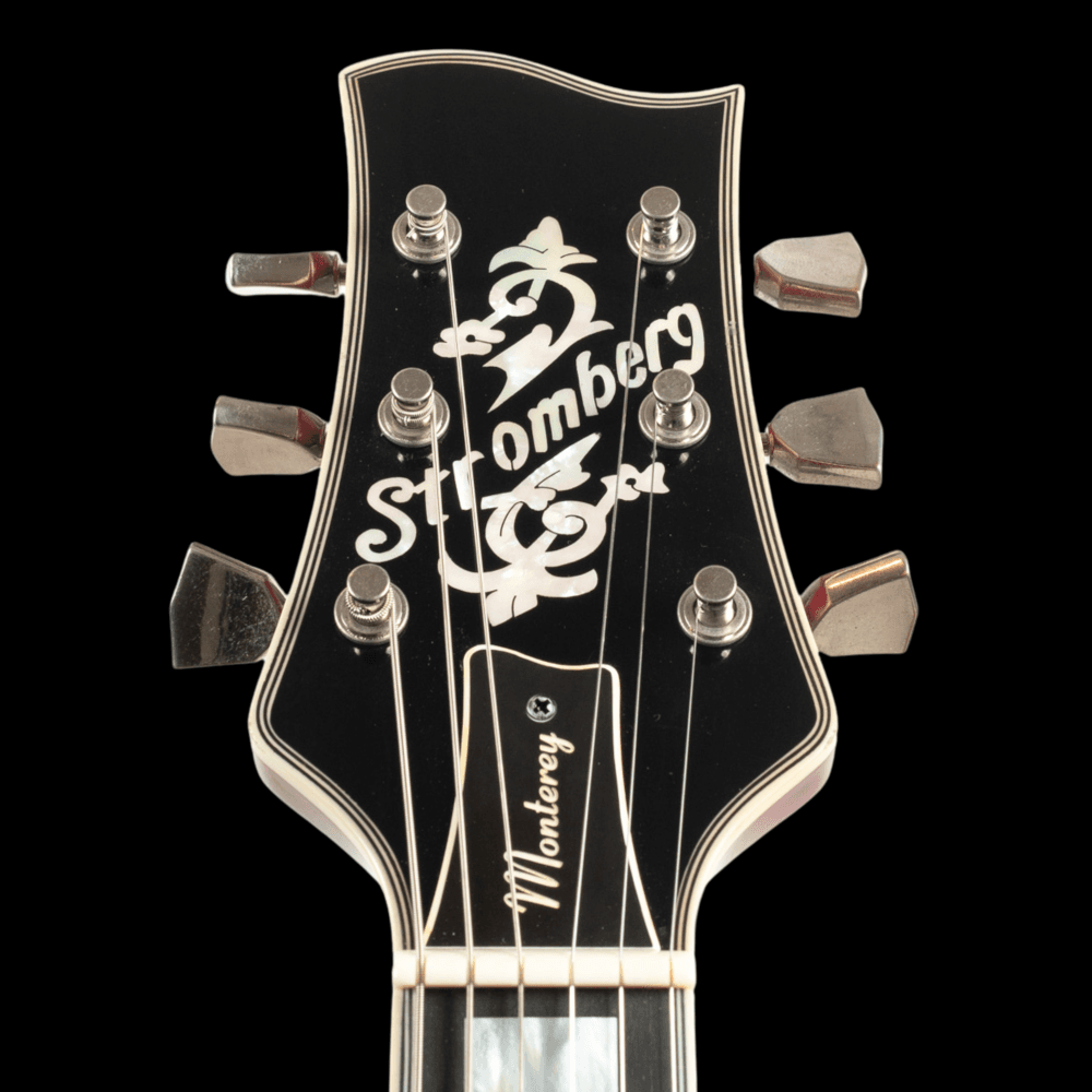 Stromberg Guitars Hanover Street Monterey in Trans Red Aged