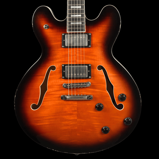Stromberg Guitars Hanover Street Fremont in Antique Violin Burst Aged