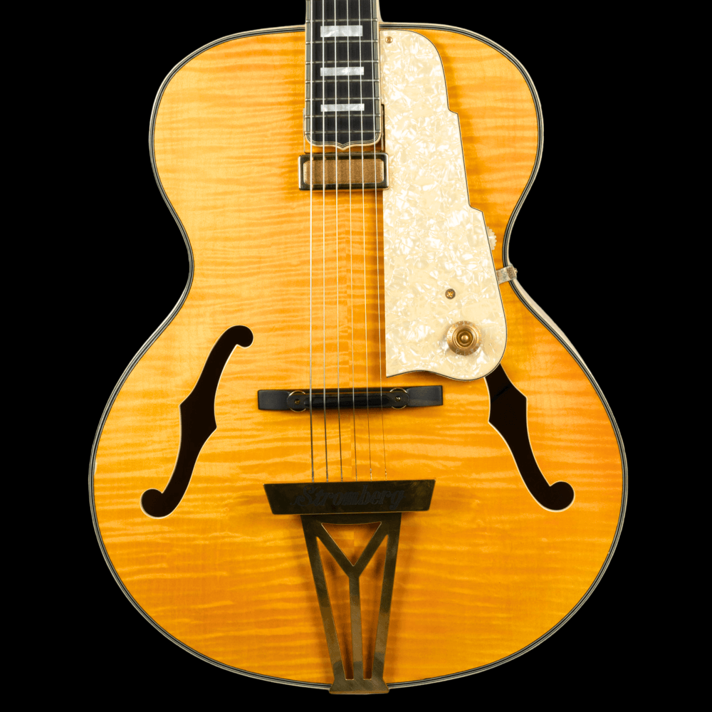 Stromberg Guitars Hanover Street Newport in Trans Honey Aged