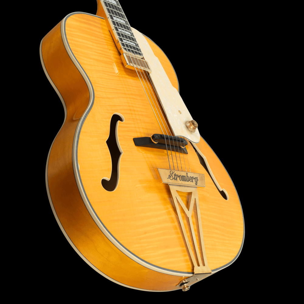 Stromberg Guitars Hanover Street Newport in Trans Honey Aged